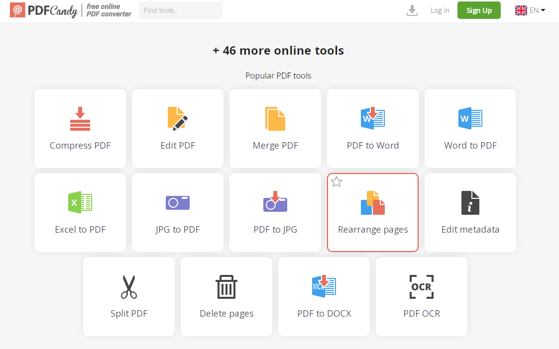 pdf organizer pdfcandy1