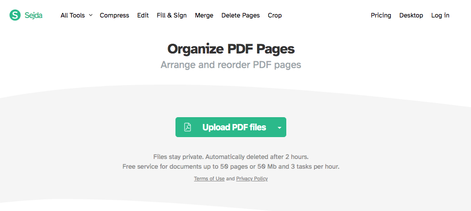 pdf organizer sejda1