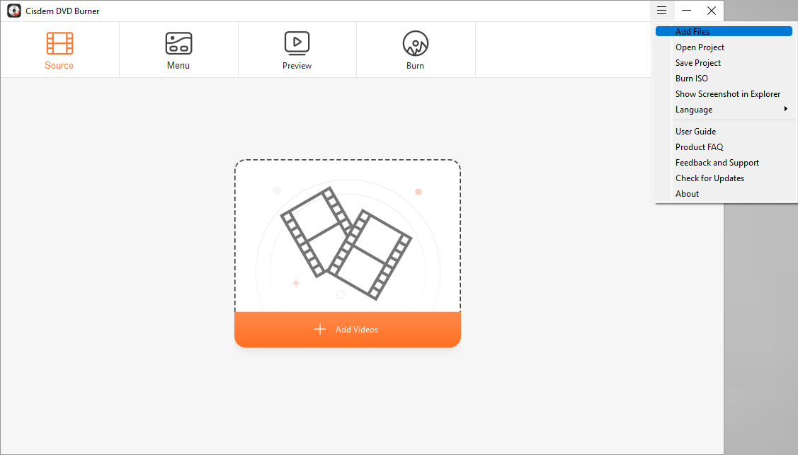 Cisdem DVD Burner for Windows User Guide