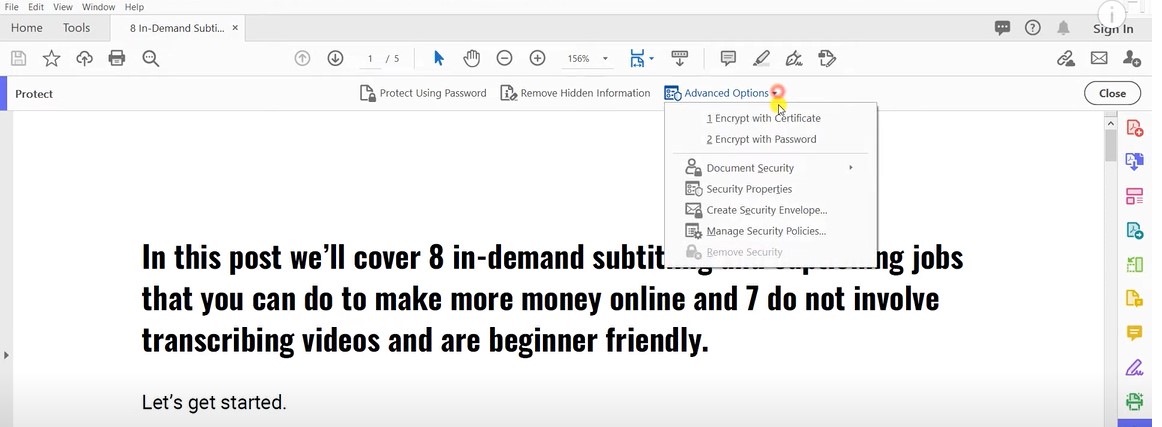how to edit read only pdf file in mobile