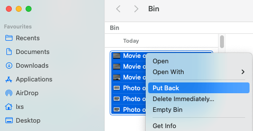 recover files from mac trash