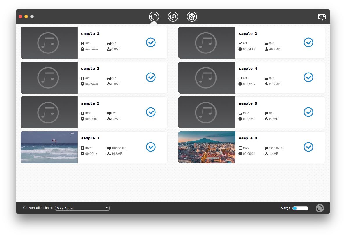 batch convert aiff to mp3 mac
