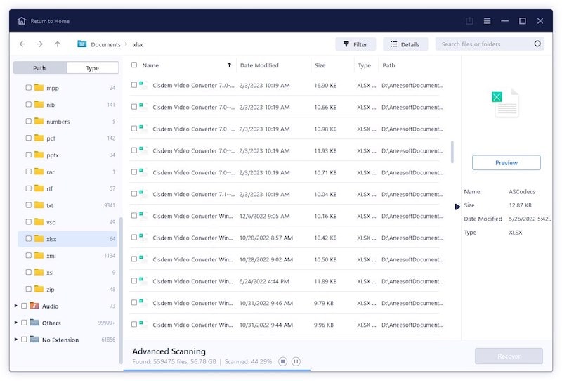 recover deleted excel 02