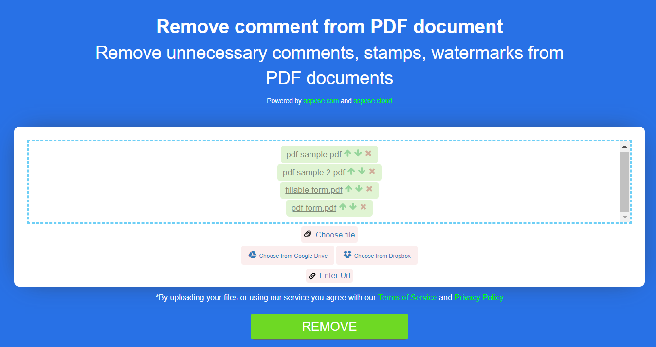 remove comments online06