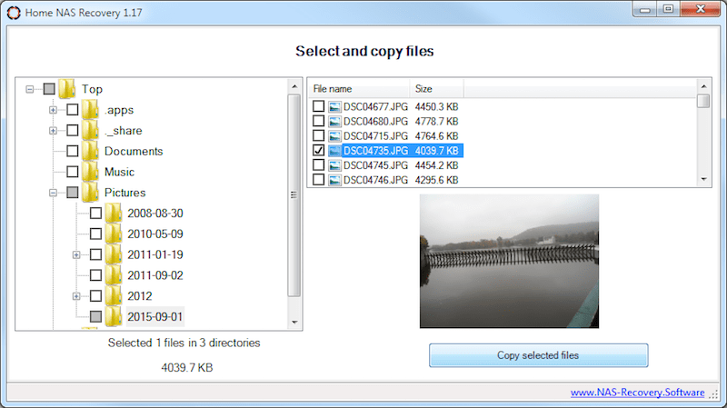 home nas recovery