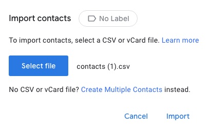 How to Bulk Import CSV Contacts to Gmail on Computer and Mobile Phone