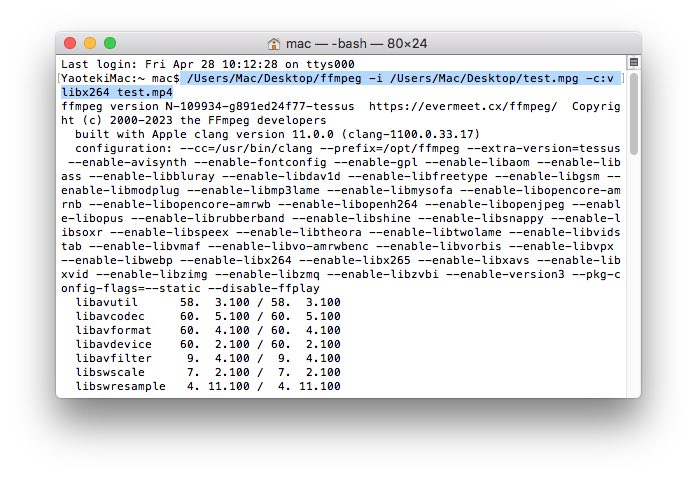 convert mpg to mp4 with ffmpeg