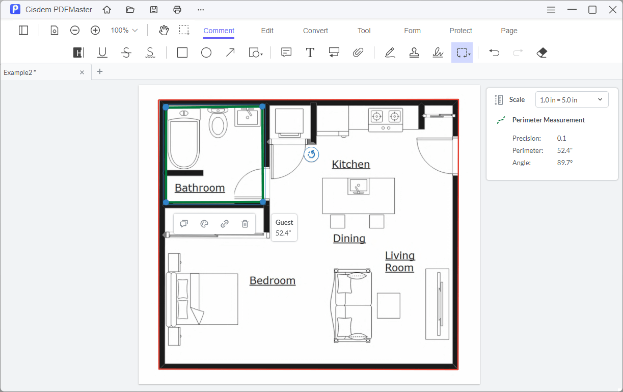 measure pdf cisdem4
