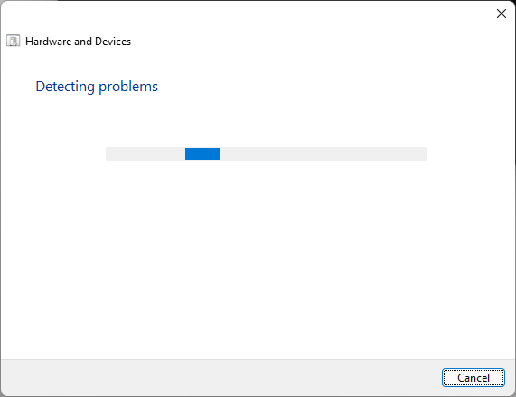 run hardware device troubleshooter 04