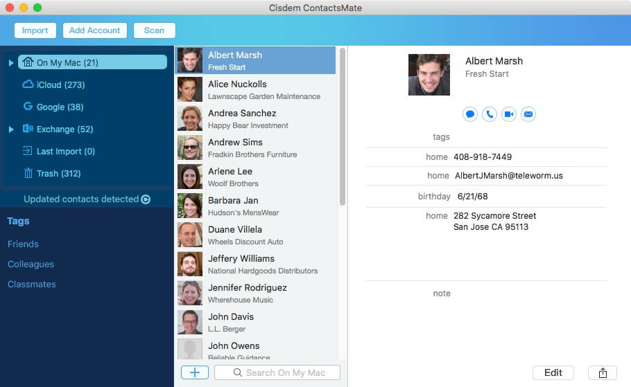 download the new version for apple Cisdem ContactsMate
