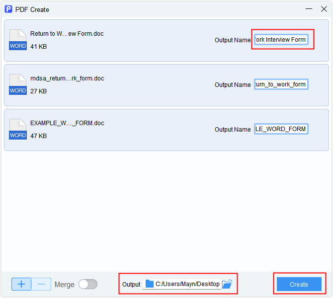 Complete instructions on how to create fillable pdf from word