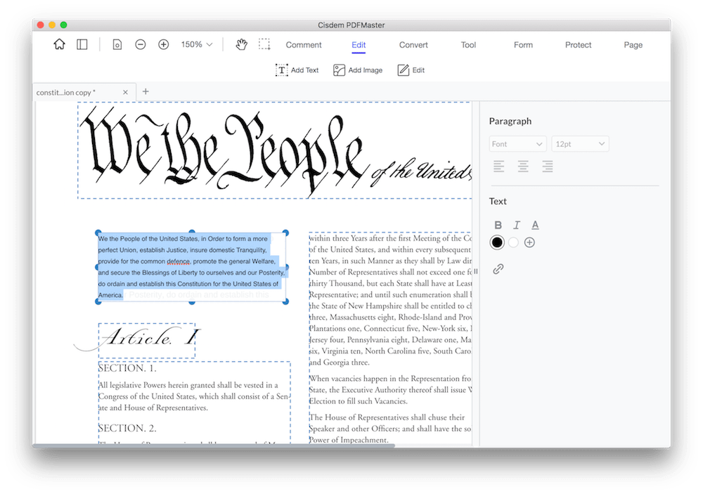 add text pdf cisdem 03