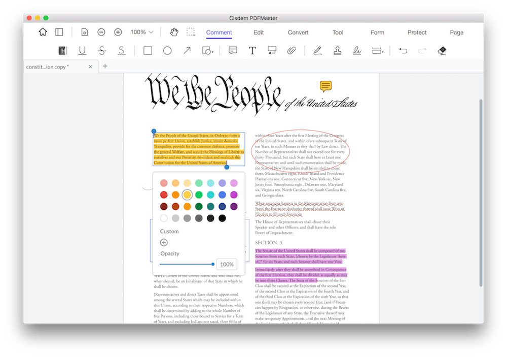 annotate pdf cisdem2