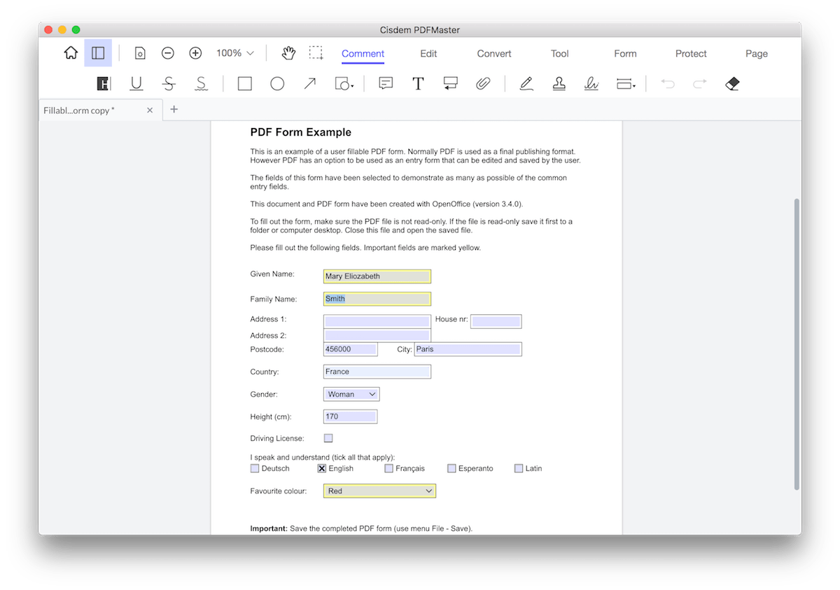 fill out pdf cisdem