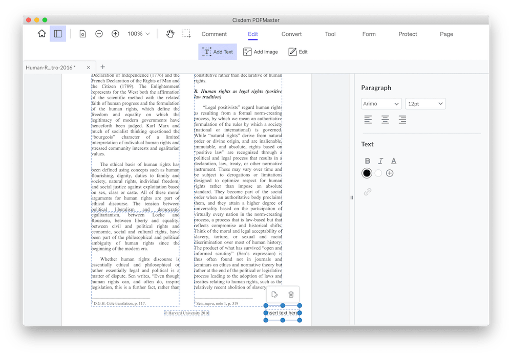 add page number cisdem