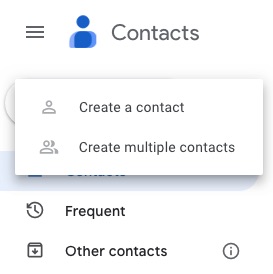 add Gmail contacts