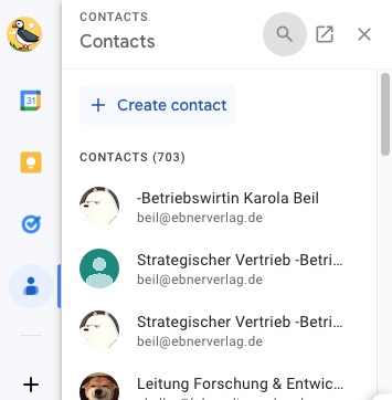 Contacts icon