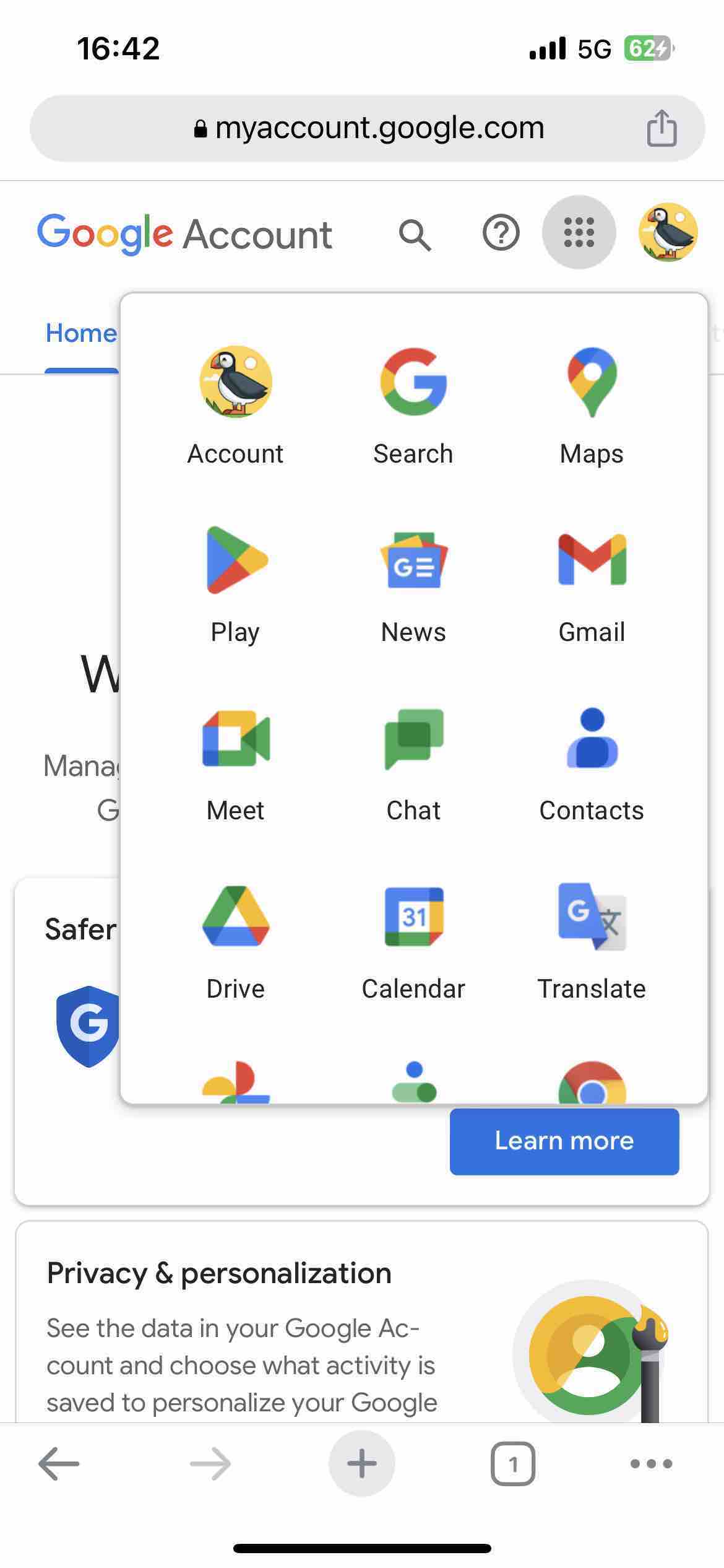 find Contacts app