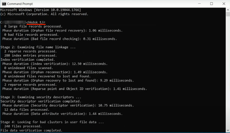 run chkdsk scan 02