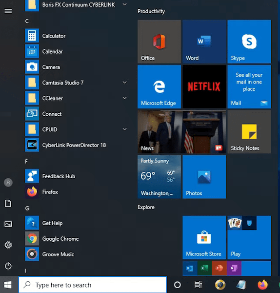 add desktop icons