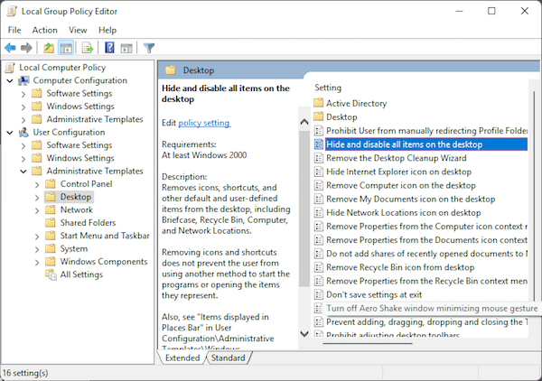 check group policy settings 03