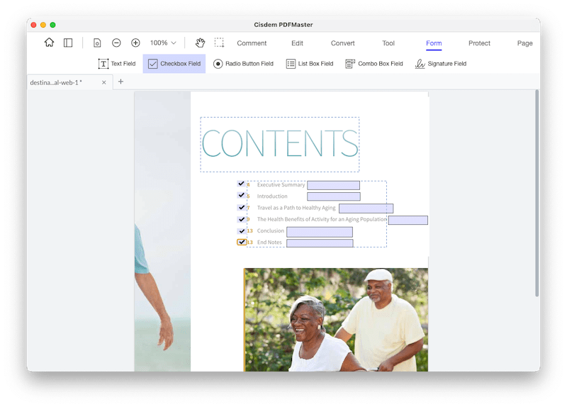 edit pdf form