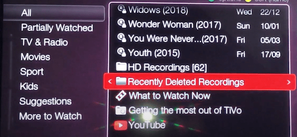 recover tivo recording 01