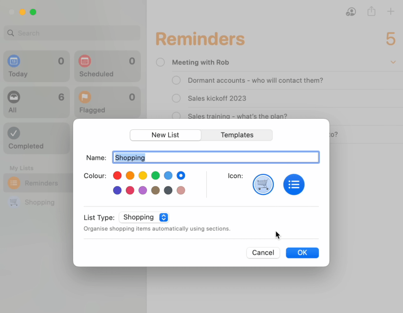 reminders overhaul