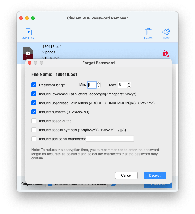 print secured pdf cisdem 03