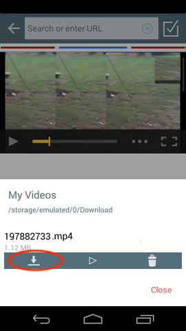 download jw player video on Android