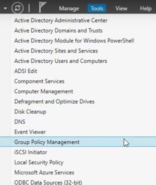 Group Policy Management