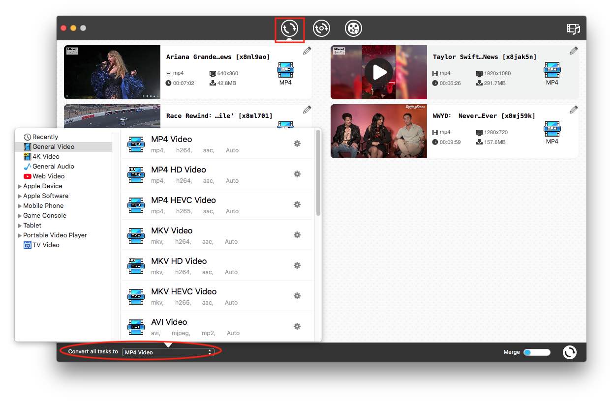 download dailymotion to more video format