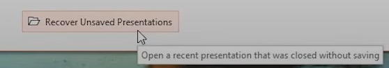 recover unsaved ppt feature 02