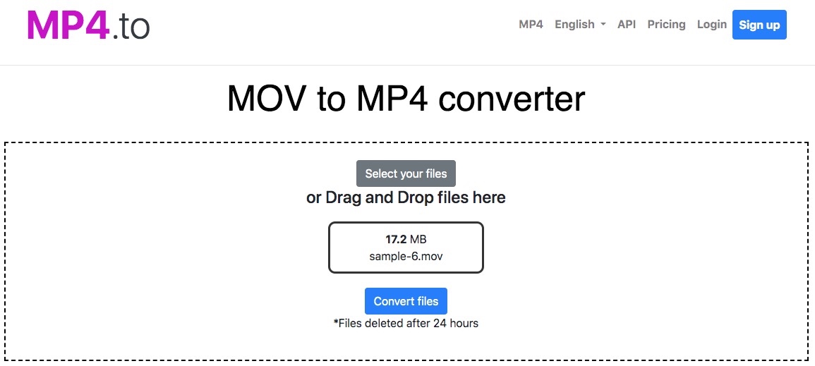 convert video to mp4 online video mp4.to