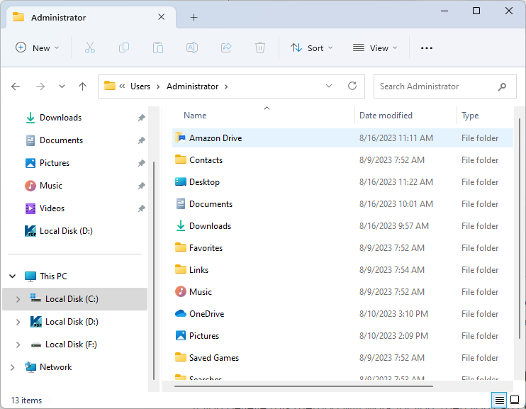 File Explorer window shows Amazon Drive