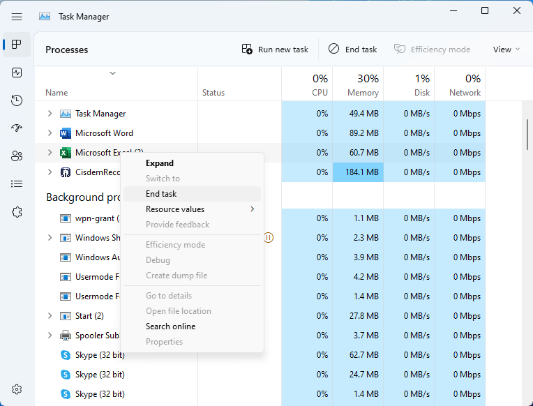 close excel windows02