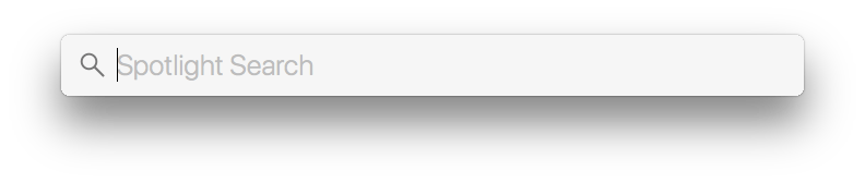 find numbers file with spotlight