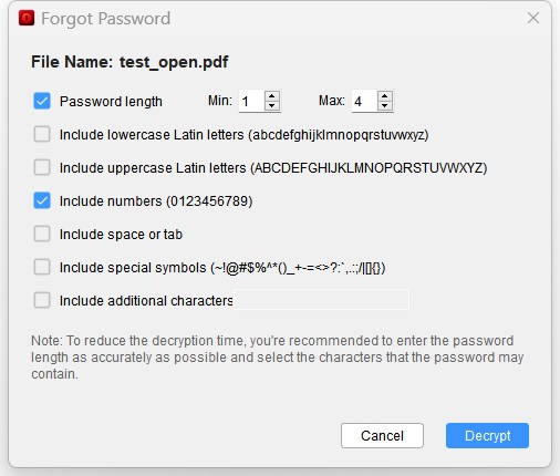 open password protected pdf cisdem04