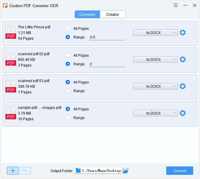 insert pdf to word cisdem 03