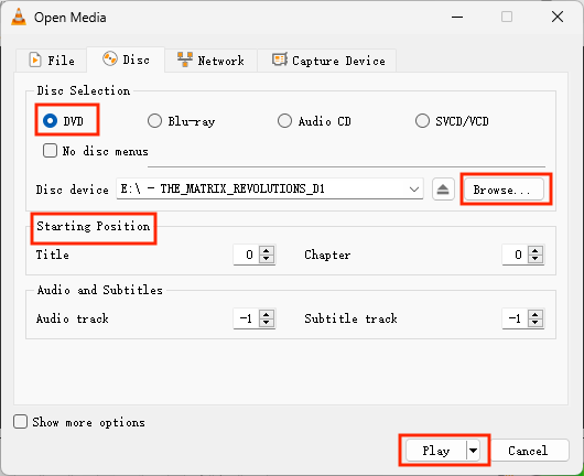 copy dvd to hard drive using vlc media player 02