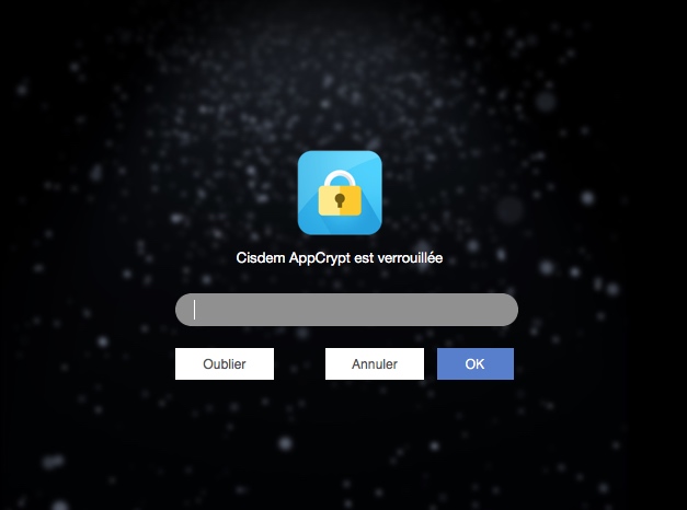 Cisdem Appcrypt sur mac verrouillée