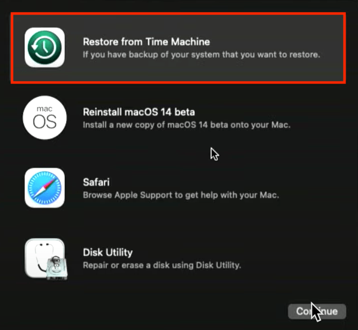 downgrade macos 01