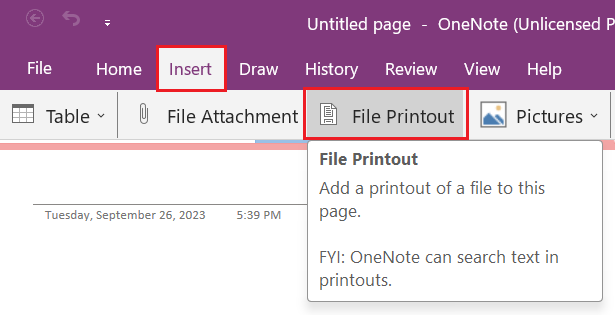 copy text from secured pdf onenote01