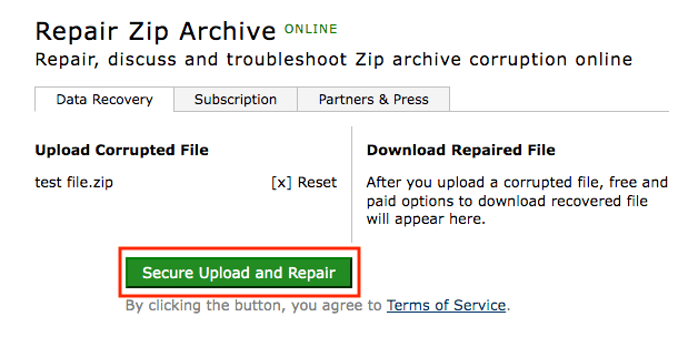 recover zip online 02