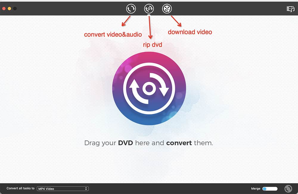 main interface of cisdem video converter
