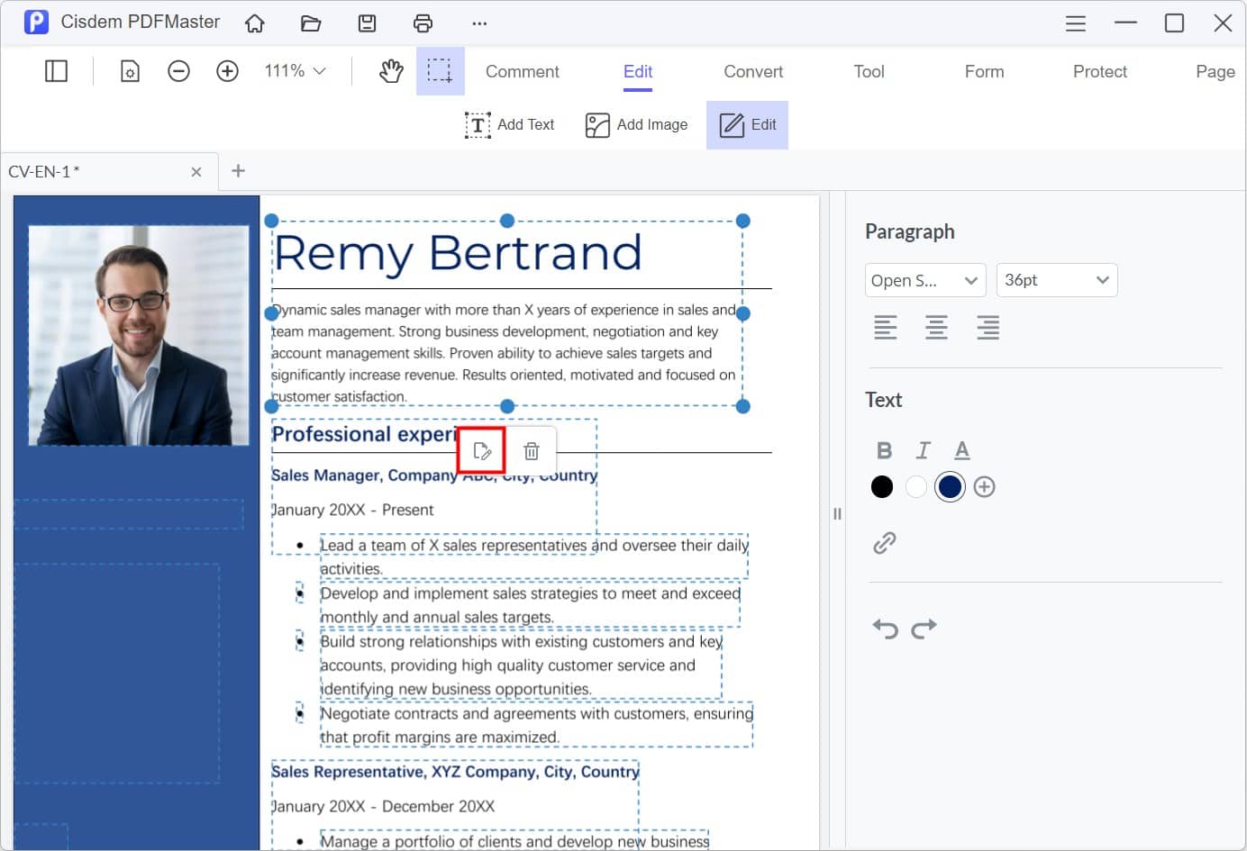 How To Edit Resume In PDF Laptop Mobile Online Incl 