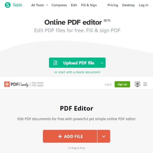 chrome pdf edito online