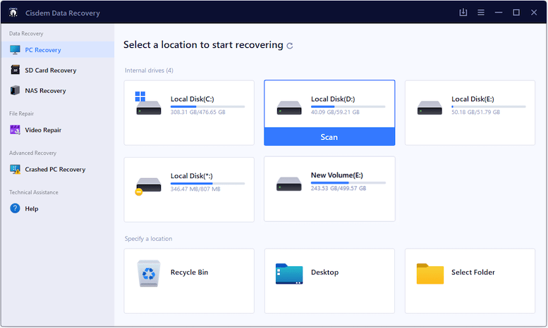 recover formatted hard drive cisdem 01