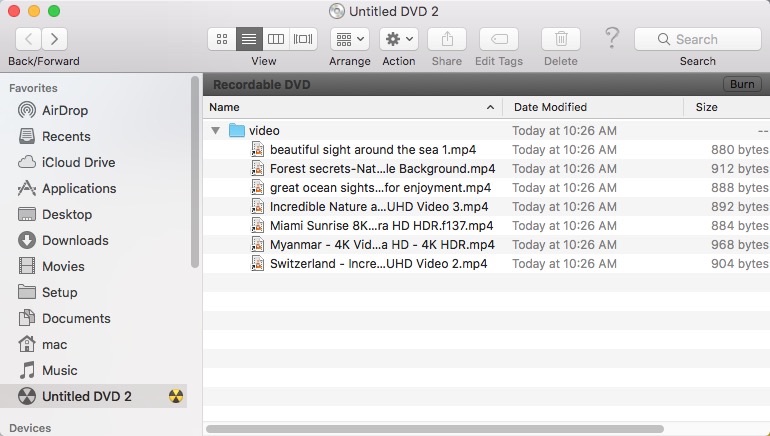 create dvd on mac with finder 02