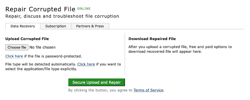 file repair online 01
